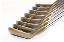 Ping BeCu 3-W Black Dot Matching Hosel #102693B Irons - Good Condition
