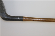 Huntly Putter with Unique Thumb Groove Grip - Pat 165,384 1920 