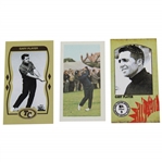 Three (3) Gary Player Golf Cards - Barratt & Co., Tobacco Classics & New Athletic Series