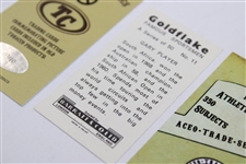Three (3) Gary Player Golf Cards - Barratt & Co., Tobacco Classics & New Athletic Series