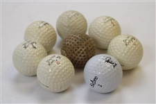 Eight (8) Chi-Chi Rodriguez Logo Golf Balls