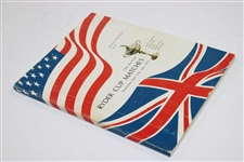 1971 Ryder Cup at Old Warson CC Official Program with Replica Badge
