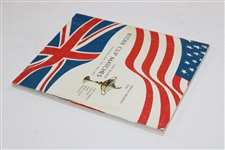 1971 Ryder Cup at Old Warson CC Official Program with Replica Badge