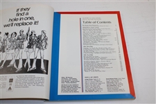 1971 Ryder Cup at Old Warson CC Official Program with Replica Badge