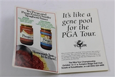 Arnold Palmer & Others Signed 1993 Fred Meyer Official Pairing Guide JSA ALOA