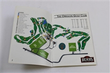 Arnold Palmer & Others Signed 1993 Fred Meyer Official Pairing Guide JSA ALOA