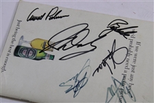 Arnold Palmer & Others Signed 1993 Fred Meyer Official Pairing Guide JSA ALOA