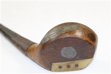 Vintage Auchterlonie Wood with Crosshatched Face & Shaft Stamp