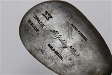 AG Spalding Hand Forged Golf Medal Spade Niblick with Shaft Stamp