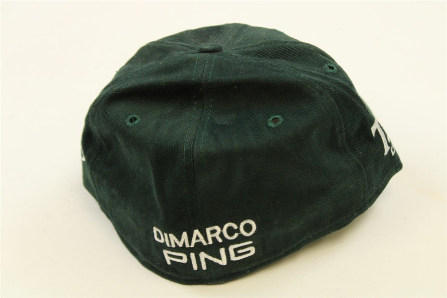 Chris DiMarcos' Personal PING Issued Gators i3 Irons TistTee DiMarco Fitted Green Hat