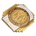 1941 USGA Women's Amateur Championship at The Country Club Contestant Badge 
