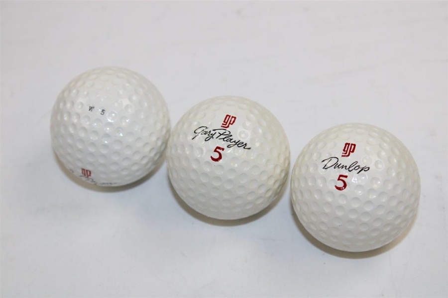 Gary Player Signed GP Gary Player Signature Dozen Golf Balls Box with Two/Three JSA ALOA