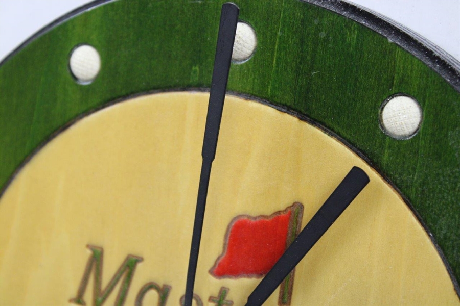 Classic Masters Tournament Wooden Trig-O-Lock Co. Clock