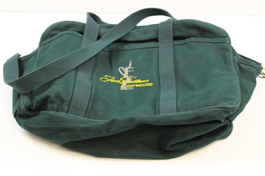 Jack Nicklaus Cup Matches Green Duffel Bag