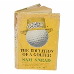 Sam Snead Signed 1962 The Education of a Golfer Book JSA ALOA
