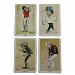  Nicklaus, Player, Faldo & Trevino 1979 Venorlandus Our Heroes World of Sport Flik Golf Cards