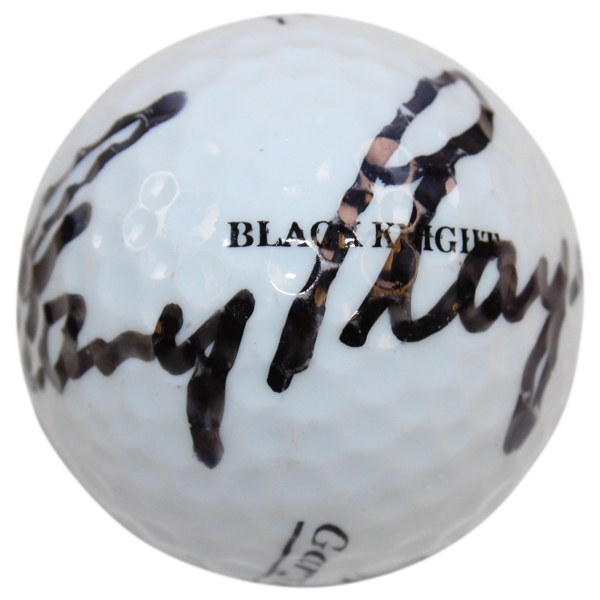 Gary Player Signed Personal Logo 'Black Knight' Golf Ball JSA ALOA