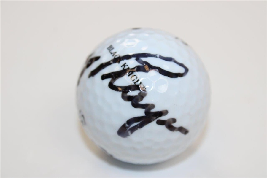 Gary Player Signed Personal Logo 'Black Knight' Golf Ball JSA ALOA