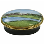 Hal Suttons 2001 Ryder Cup Matches Porcelain Box Gifted from PGA of America