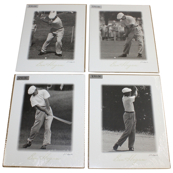 Four (4) Ben Hogan's Swing Pictures by Jules Alexander