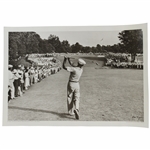 Ben Hogan 1950 US Open at Merion 18th Green 1-Iron Swing Photo Poster - 1993