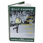 Billy Casper Signed 2012 The Big Three and Me Book JSA ALOA
