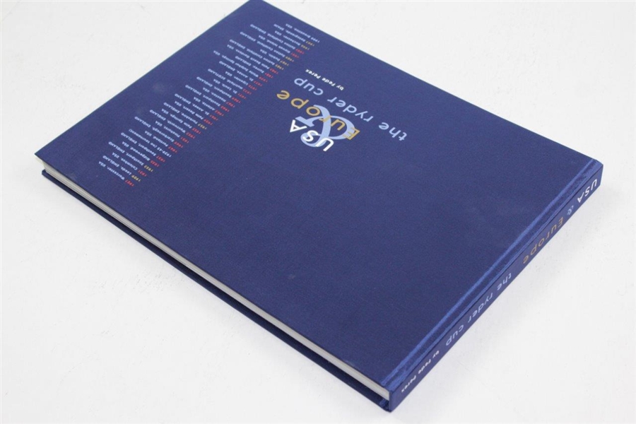 The Ryder Cup book by Fede Perex with case 1999