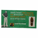 Arnold Palmer Cats Paw Advertising Amazing New MIRA-GRIP Poster