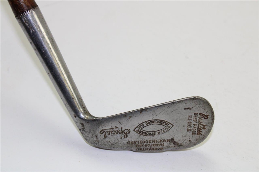 Walter Stoddart Special Deep Faced Mashie With Shaft Stamp