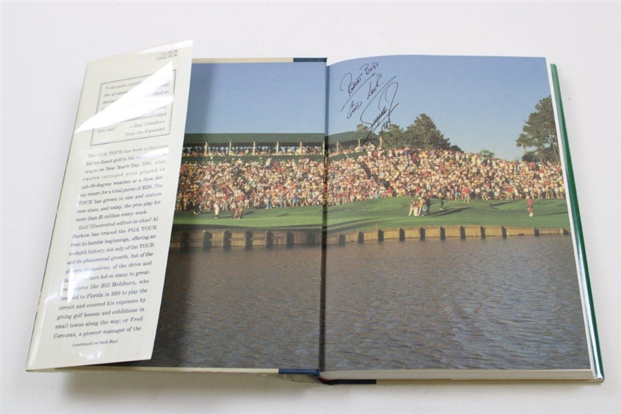 1989 'The History Of The PGA Tour' Book by Al Barkow with Foreword by Ben Crenshaw