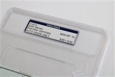 Sam Snead Signed 12/26/1989 Personal Check to Corilon Cornersecurity Care PSA/DNA 83511535 GEM MT 10
