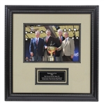 2005 The PresidentS Cup Photo With Presidents & Captains - Framed