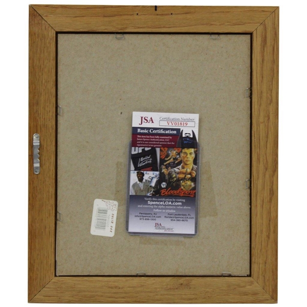 Jack Nicklaus & Tom Watson Signed OPEN at Turnberry Photo - Framed JSA #VV01819