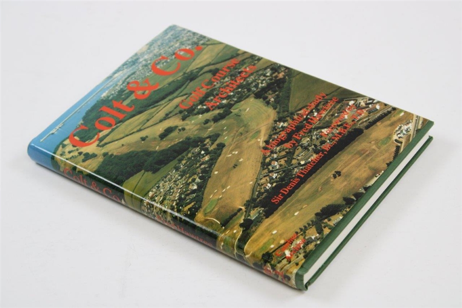 1991 Ltd Ed 'Colt & Co. Golf Course Architects' #867/1000 Book by Fred Hawtree