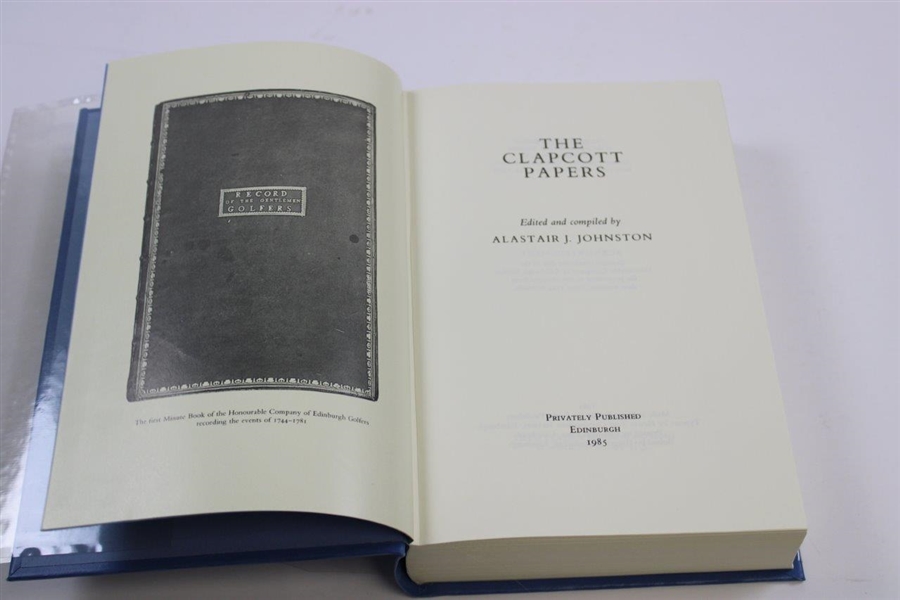 1985 Ltd Ed 'The Clapcott Papers' Edited by Alastair J Johnston with Slipcase #113/400
