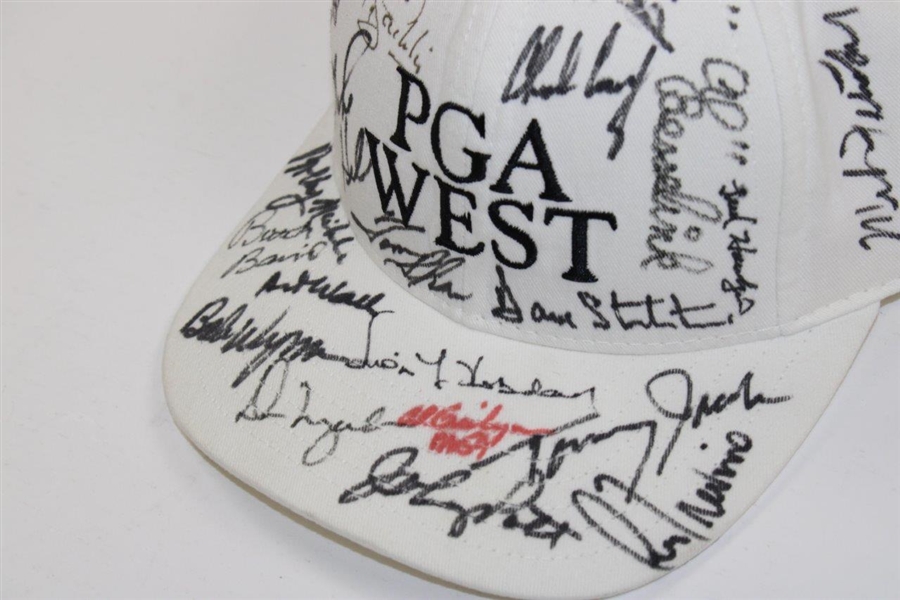 Multi-Signed PGA West Hat JSA ALOA
