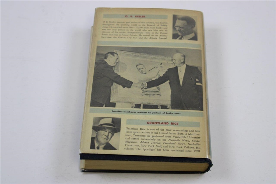 1953 'The Bobby Jones Story' Book by Grantland Rice From the writings of O.B. Keeler