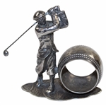 Classic Figural Golf Themed Napkin Holder 