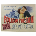 Original 1951 Follow the Sun Ben Hogan Movie Poster
