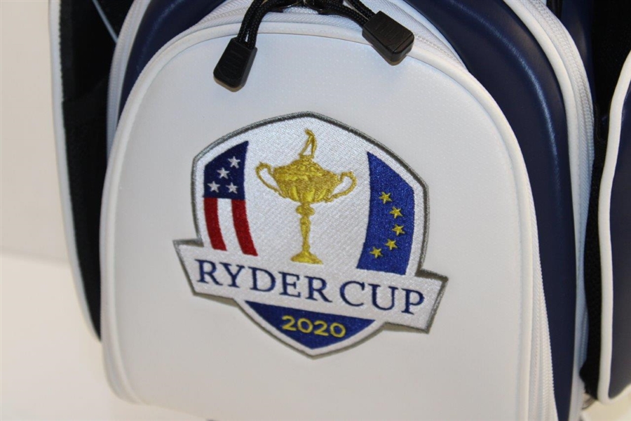 Captains Stricker & Harrington Signed 2020 Ryder Cup Full Size Golf Bag JSA ALOA