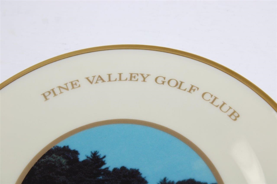 1990 Pine Valley Golf Club Father-Son Tournament Lenox Plate - Hole #8