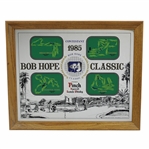 1985 Bob Hope Classic Pinch Scotch Whisky Mirror Contestant Gift