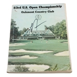 Larry Nelson Signed 1983 US Open at Oakmont CC Program JSA ALOA