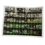 1998 Champions of Golf GSV The Masters Collection Uncut Sheet of Golf Cards