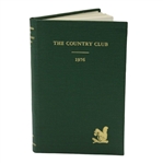 1976 The Country Club at Brookline Hard Cover Club Year Book