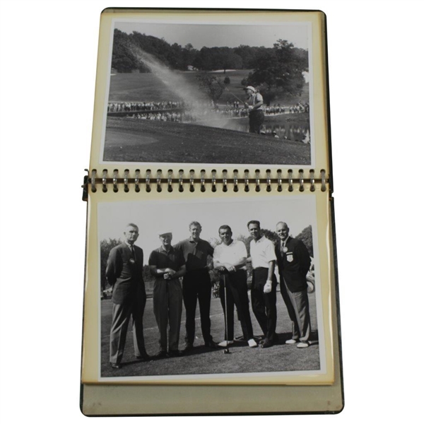 Binder of Original 1963 Ryder Cup at East Lake CC Photos -Sargent Family Collection