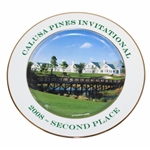 Vinny Giles 2008 Calusa Pines Invitational Second Place Plate