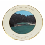 Vinny Giles Pine Valley Golf Club 75 Years John Arthur Brown Trophy Lenox Plate - 1913-1988