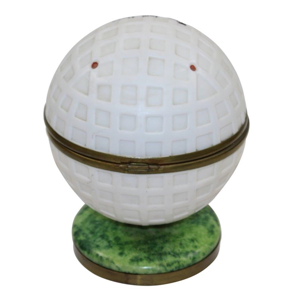 Classic The 19th Hole Mesh Golf Ball Themed Decanter & Glasses Holder