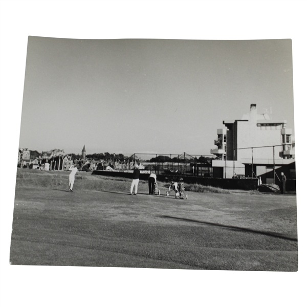 St Andrews Old Course Hole No. 17 Tee With Protective Fences Photograph 